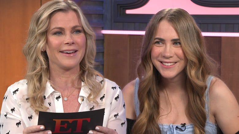 Alison Sweeney and Daughter Megan Interview Each Other | Spilling the E-Tea